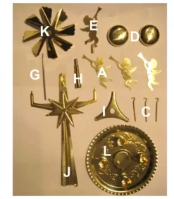 Pièces De Rechanges Pour Carillon Dore|Angel Chimes, carillon des anges Online