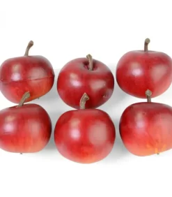 Pommes Décoratives Rouges Fonce, 4 Cm|Riffelmacher et Weinberger New