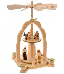 Pyramide Avec Scene De Crèche De Noël Complete|Richard Glasser, Pyramides de Noël allemandes Online