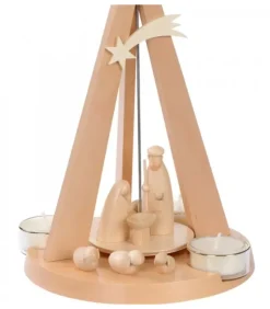 Pyramide De Noël Bois Au Design Moderne|Schalling, crèche moderne Hot