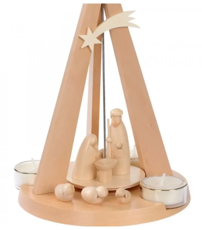 Pyramide De Noël Bois Au Design Moderne|Schalling, crèche moderne Hot