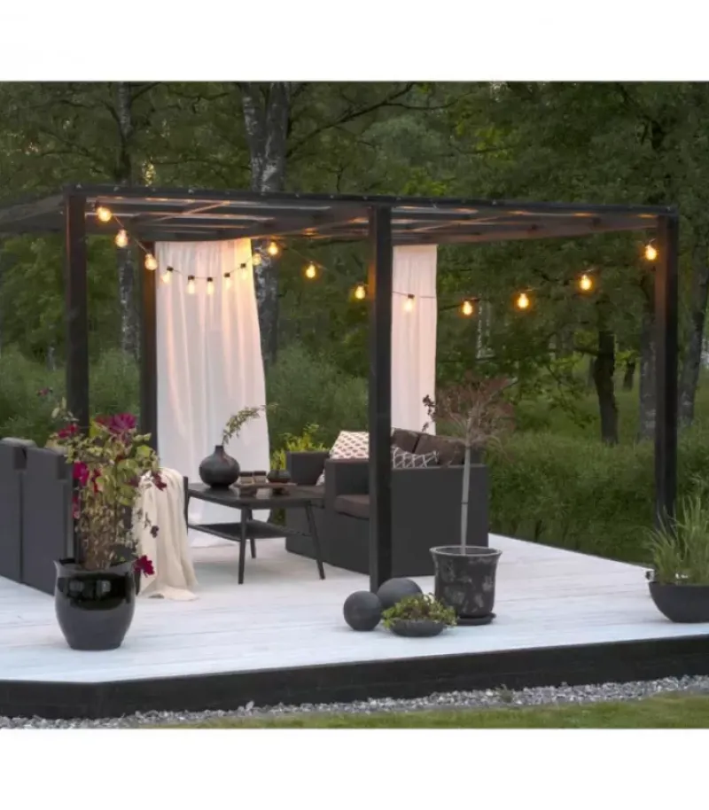 Rallonge 10 M Pour Guirlande Lumineuse De Terrasse, 10 Ampoules Ambrees|Konstsmide, guirlandes lumineuses de Noël