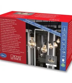 Rallonge 10 M Pour Guirlande Lumineuse De Terrasse, 10 Ampoules Ambrees|Konstsmide, guirlandes lumineuses de Noël
