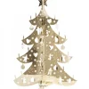 Sapin De Noël Design, Metal Dore, 19 Cm|Pluto Produkter, déco de Noël Scandinave Online