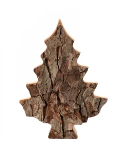 Sapin En Bois Déco En Ecorce 15 Cm|Waldfabrik, photophore en bois et étoile sapin de Noël Online