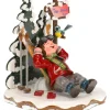Skieur Au Repos - Village De Noël Miniature|Hubrig, figurines pour enfant Sale